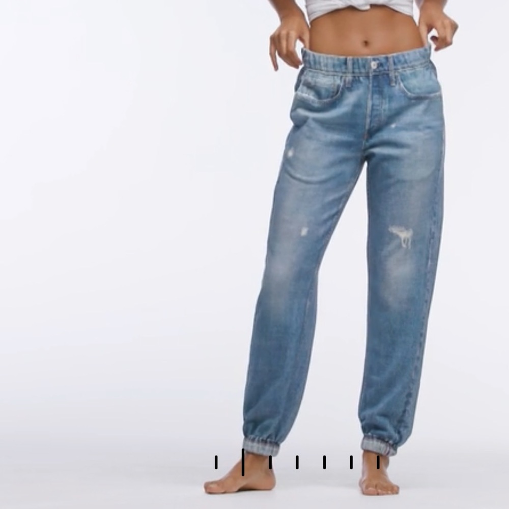 Rag and Bone cotton “jean” joggers